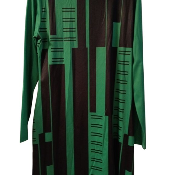 Geo print split dress - Picture 3 of 4